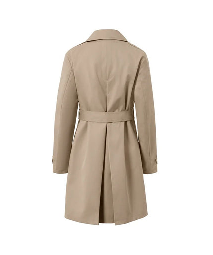Trenchcoat bezhë për Femra - Ghost Back