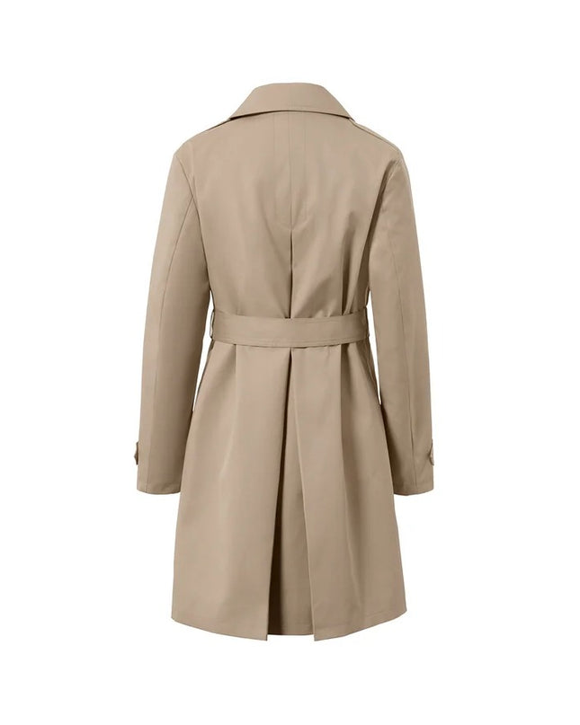 Trenchcoat bezhë për Femra - Ghost Back