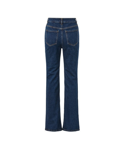 Xhinse Bootcut Kaltër e Errët për Femra - Ghost Back