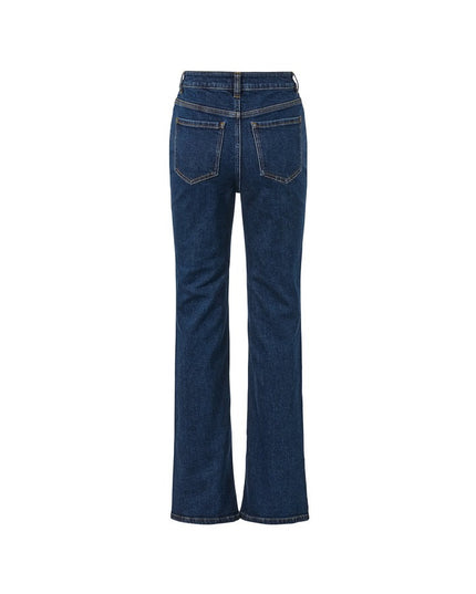 Xhinse Bootcut Kaltër e Errët për Femra - Ghost Back