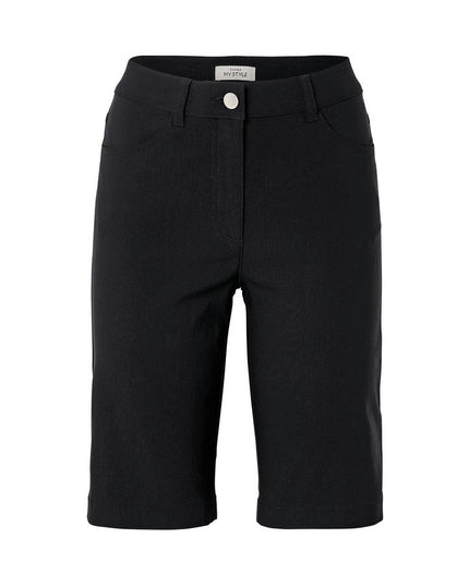 Shorts Bermuda të zeza për Femra - Ghost Front