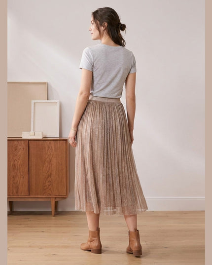 Fund plise Bezhë për Femra - Model Back