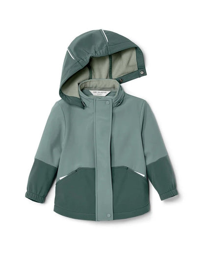 Jakne Softshell e gjelbër sherebelë dhe e mbyllët për Fëmijë - Ghost Front