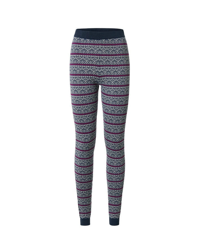 Leggings me thurje të kaltra të mbyllëta me motive për Meshkuj - Ghost Front
