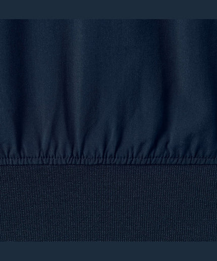 Bluzë me mansheta elastike e kaltër e errët për Femra - Detail 1