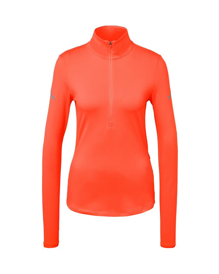 Bluzë funksionale termike portokalli neon - Front