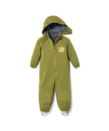 Kombinizon Softshell ngjyrë ulliri për Fëmijë - Ghost Front