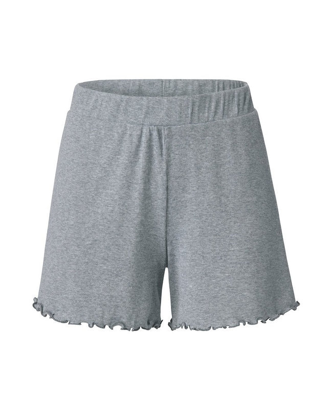 Shorts me rripa e hirtë dhe me vija për Femra - Detail 2