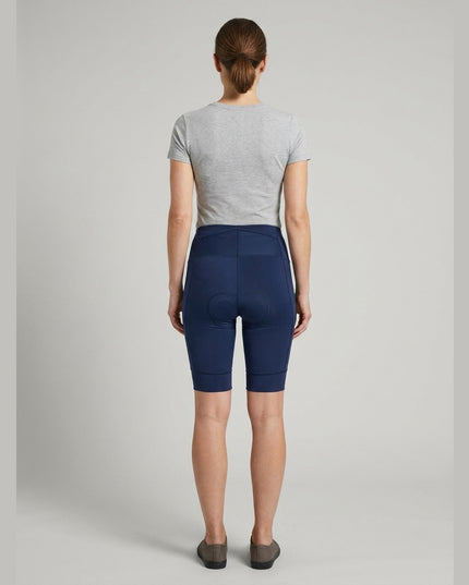 Pantallona biçiklete Kaltër e mbyllur për Femra - Model Back