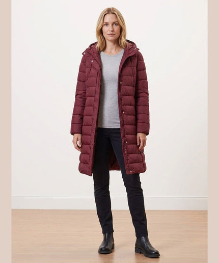 Pallto me tegela bordo për Femra - Model Front