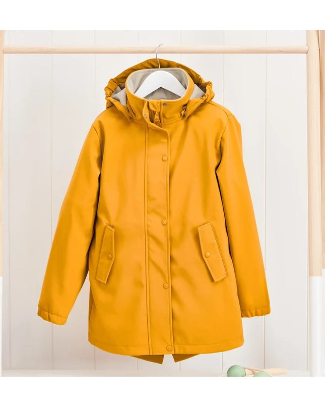 Parka Softshell e verdhë për Fëmijë - Ghost Front