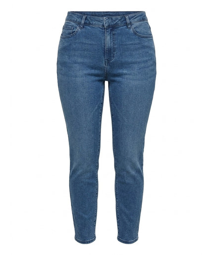 Xhinse Slim Fit të kaltra për Femra - Ghost Front