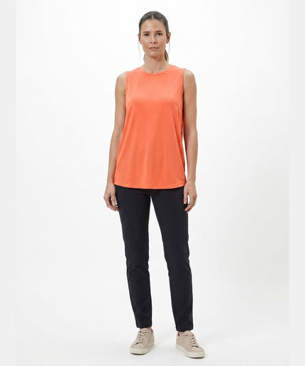 Top funksional Outdoor portokalli për Femra - Model Front