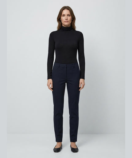 Body me jakë të lartë i zi për Femra - Model Front