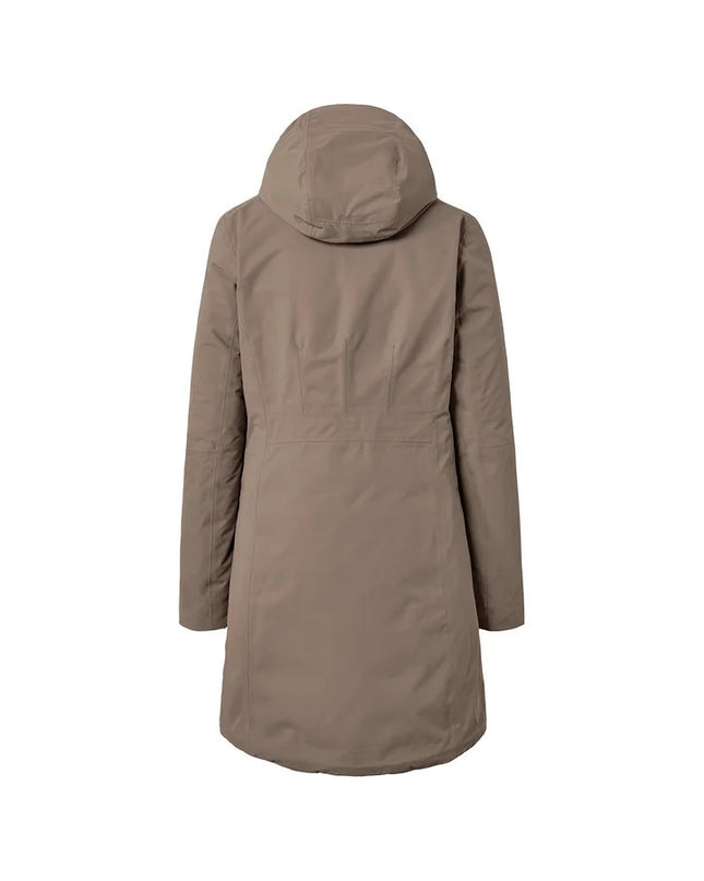 Pallto termo taupe për Femra - Ghost Back