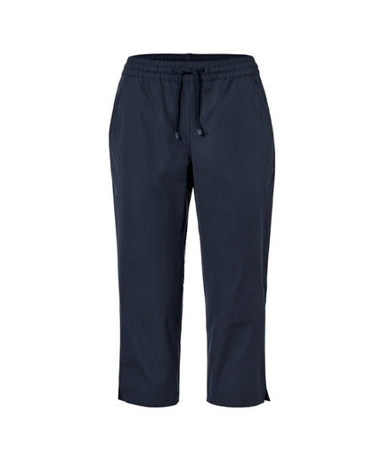 Pantallona Kapri softshell të kaltra të mbyllura për Femra - Ghost Front