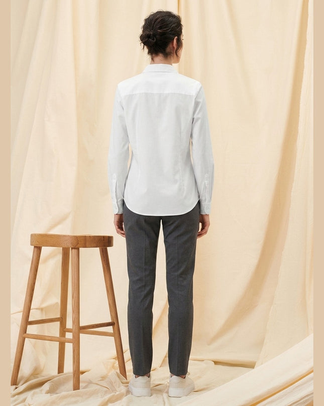 Këmishë e bardhë për Femra - Model Back