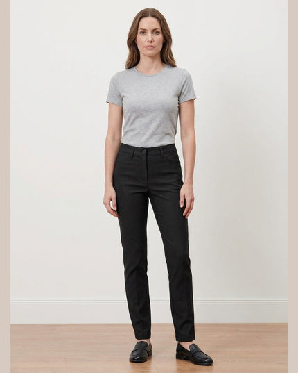 Pantallona Bengalin të Zeza për Femra - Model Front