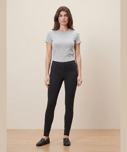 Jeggings të zeza për Femra - Model Front