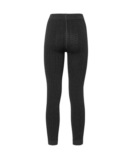 Leggings termo antracit melazh për Femra - Ghost Back