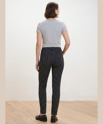 Pantallona Bengalin Gri e Errët për Femra - Model Back