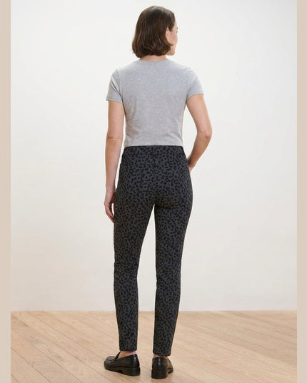 Pantallona Bengalin Gri e Errët për Femra - Model Back