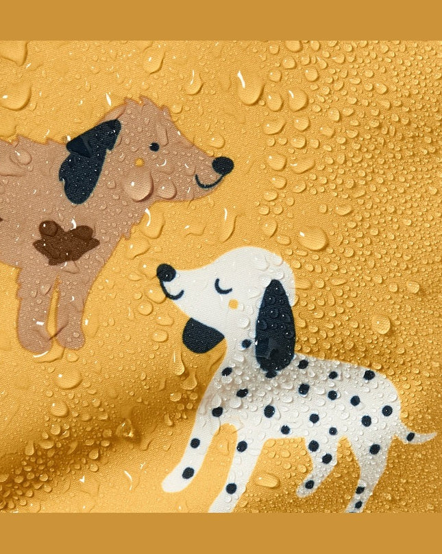 Kombinizon shiu ngjyrë kerri me print qensh për Fëmijë - Detail 4