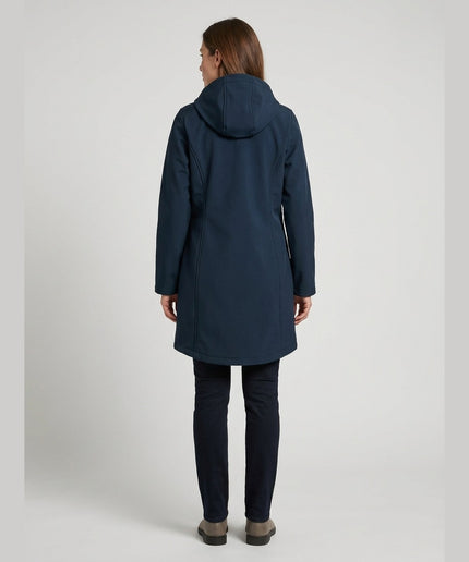 Pallto Softshell navy për Femra - Model Back