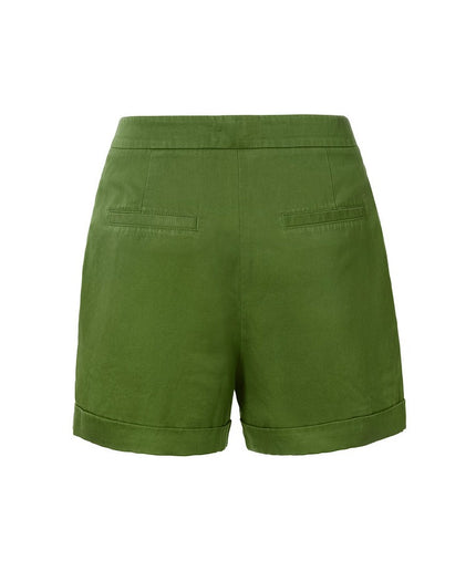 Shorts të gjelbra për Femra - Ghost Back
