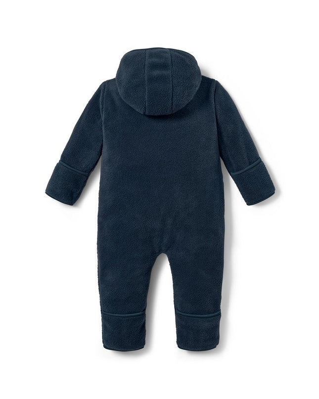 Kominoshe Fleece blu e errët për Bebe - Ghost Back