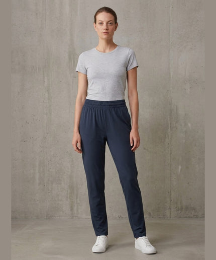 Pantallona Sportive Navy për Femra - Model Front