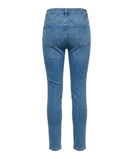 Xhinse Slim Fit të Kaltra për Femra - Ghost Back