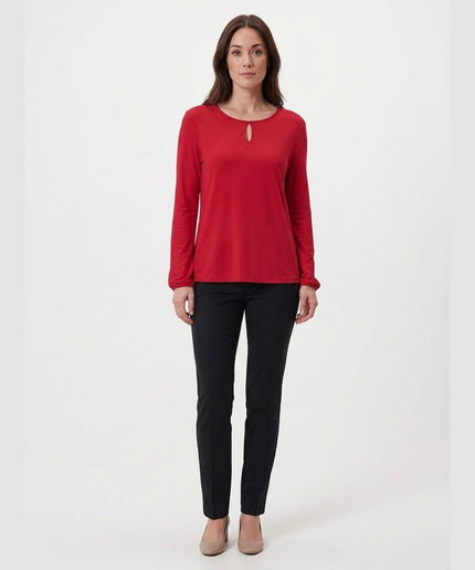 Bluzë e kuqe për Femra - Model Front