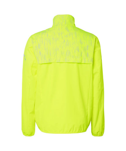 Xhaketë vrapimi e verdhë neon Unisex - Ghost Back