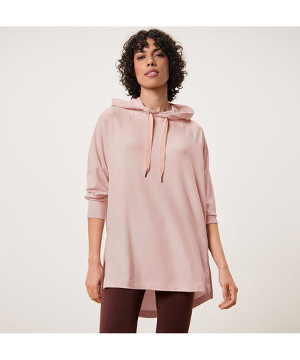 Lounge-Hoodie krem për Femra - Ghost Front
