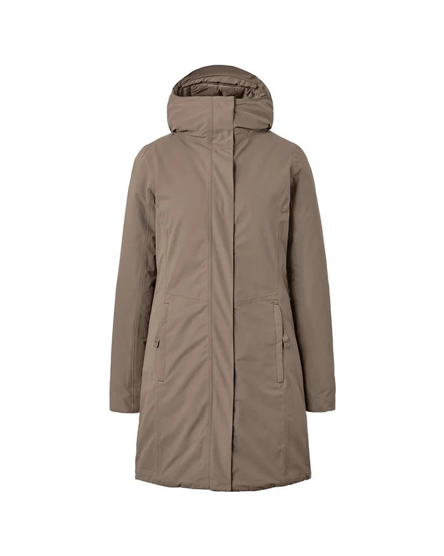 Pallto termo taupe për Femra - Ghost Front