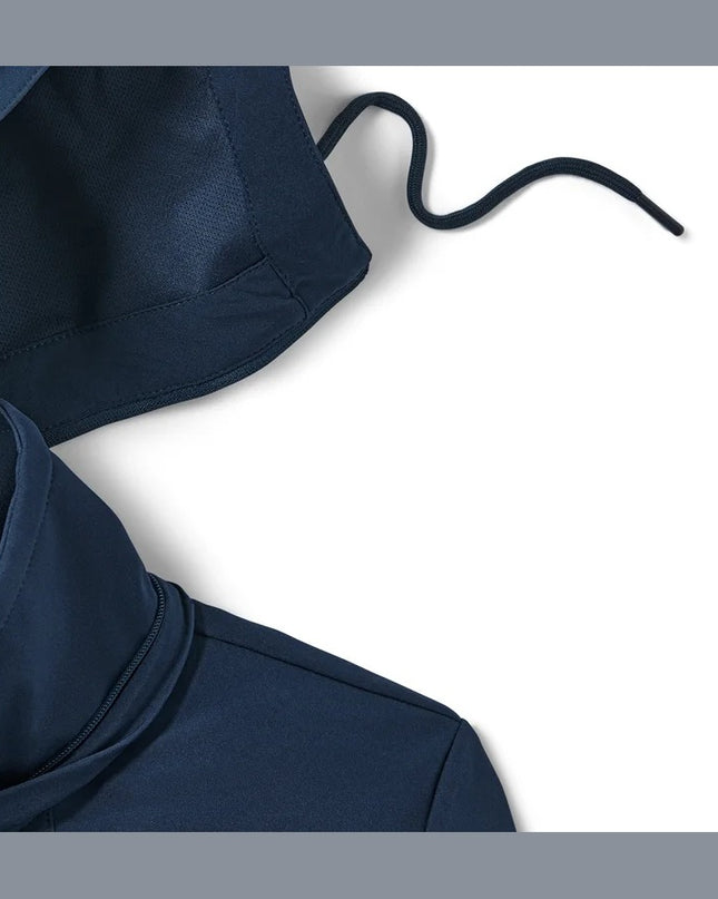 Jakne Softshell e kaltër e mbyllët për Femra - Detail 1