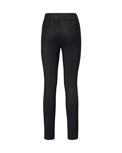 Leggings të zeza denim për Femra - Ghost Back
