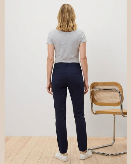 Pantallona Bengalin E Kaltër e Errët për Femra - Model Back