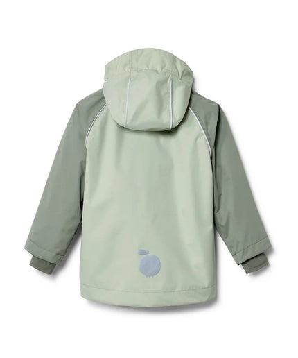Xhaketë shiu Colorblock mint dhe kaki për Fëmijë - Ghost Back