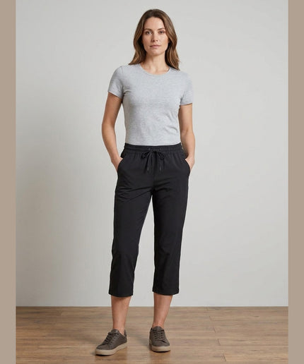 Pantallona Kapri antracit për Femra - Model Front