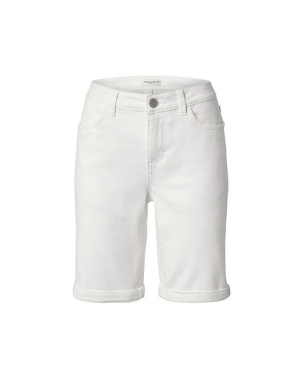 Shorts denim krem për femra - Ghost Front