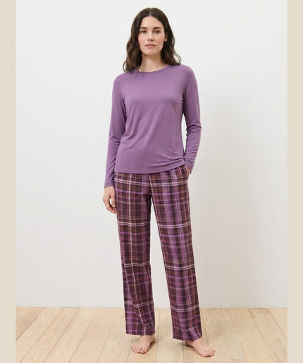 Pizhame vjollcë për Femra - Model Front