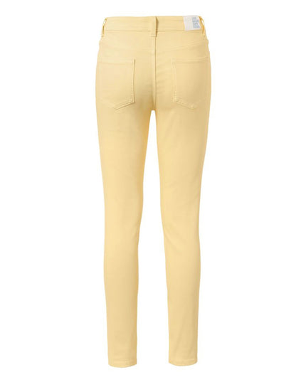 Xhinse Slim Fit të Verdha për Femra - Ghost Back