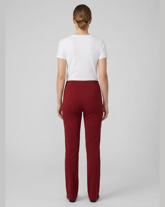 Pantallona Drejta Bordo - Model Back