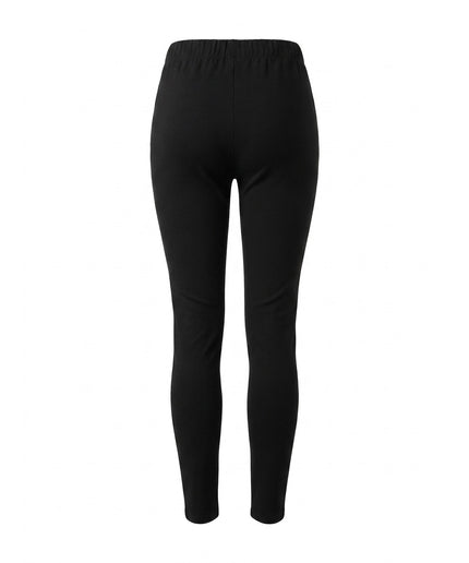 Pantallona Skinny të zeza për Femra