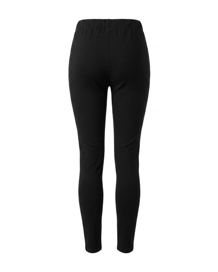 Pantallona Skinny të zeza për Femra