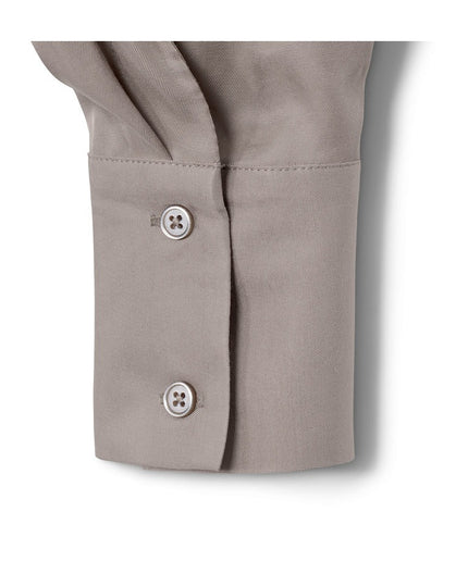 Bluzë sateni taupe për Femra - Detail 1
