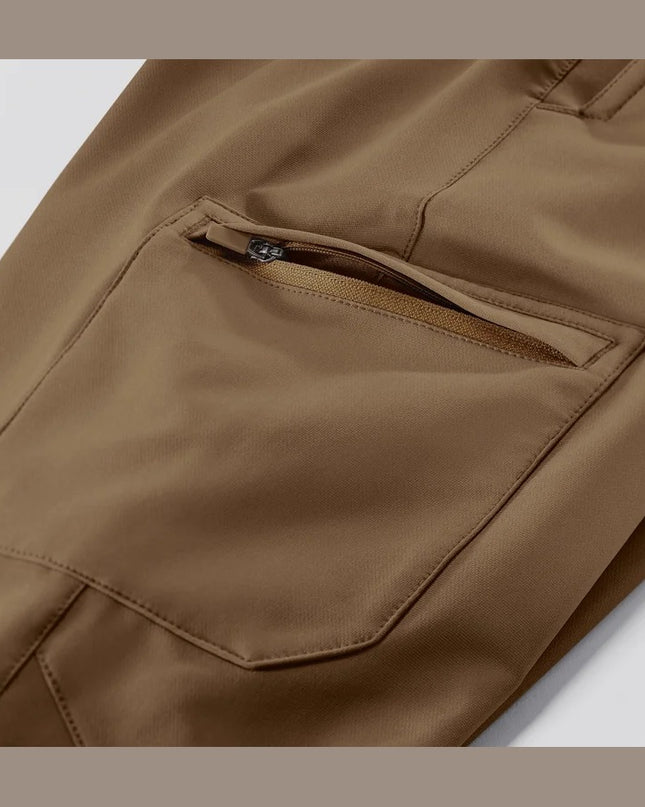 Pantallona Softshell Cargo bezhë për Femra - Detail 2
