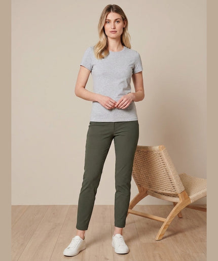 Pantallona Stretch Ulliri për Femra - Model Front